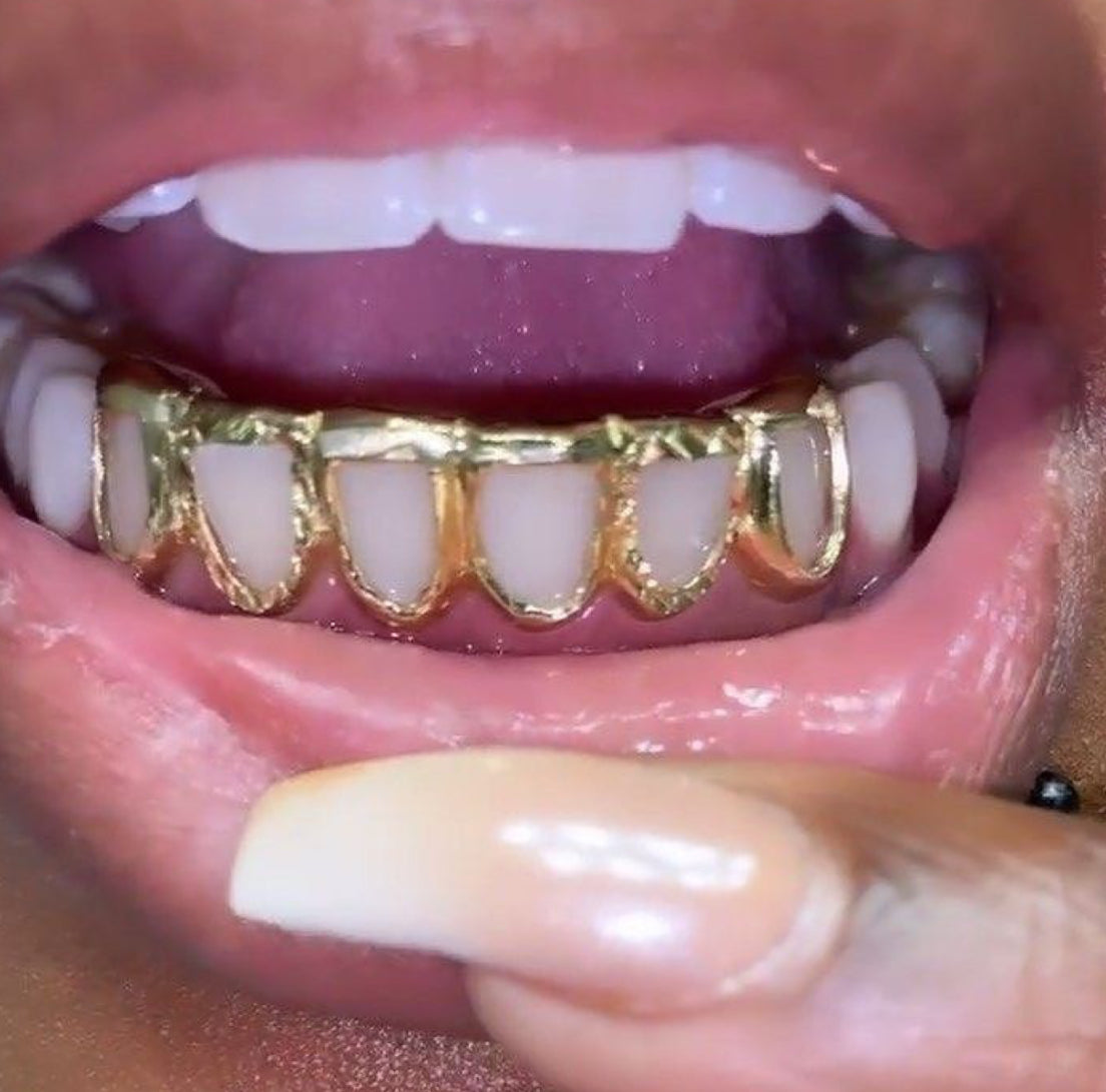 Open face dipped silver